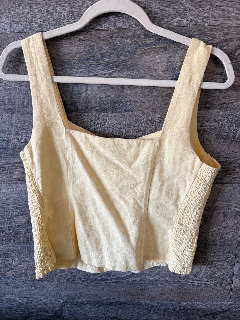 old navy • button-front sweetheart vest - Picture 6 of 7